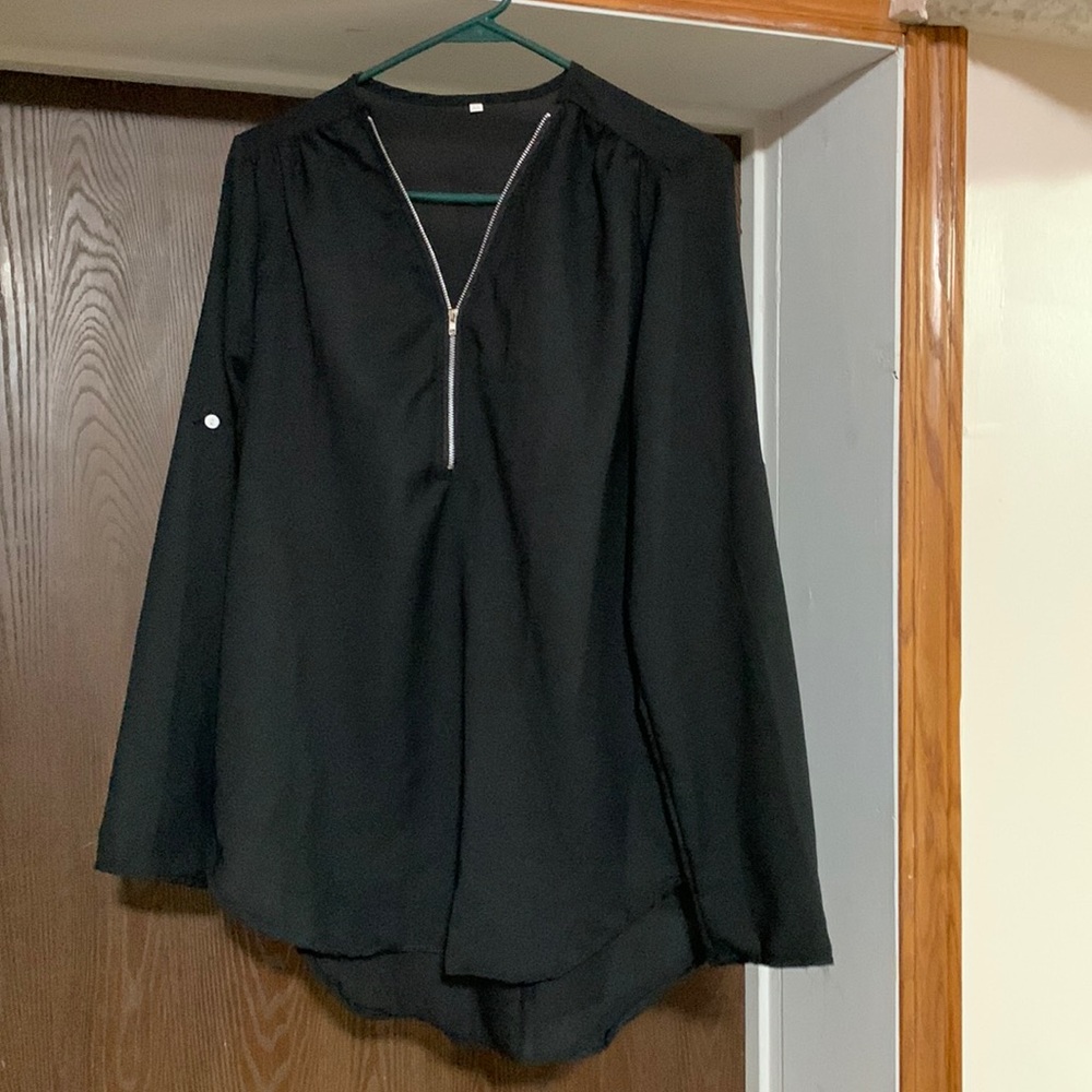 New Black Blouse